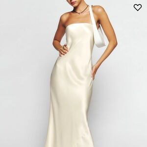 Reformation Joana Silk Dress